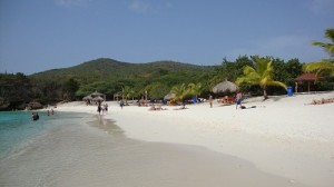 Mooi strand op Curacao